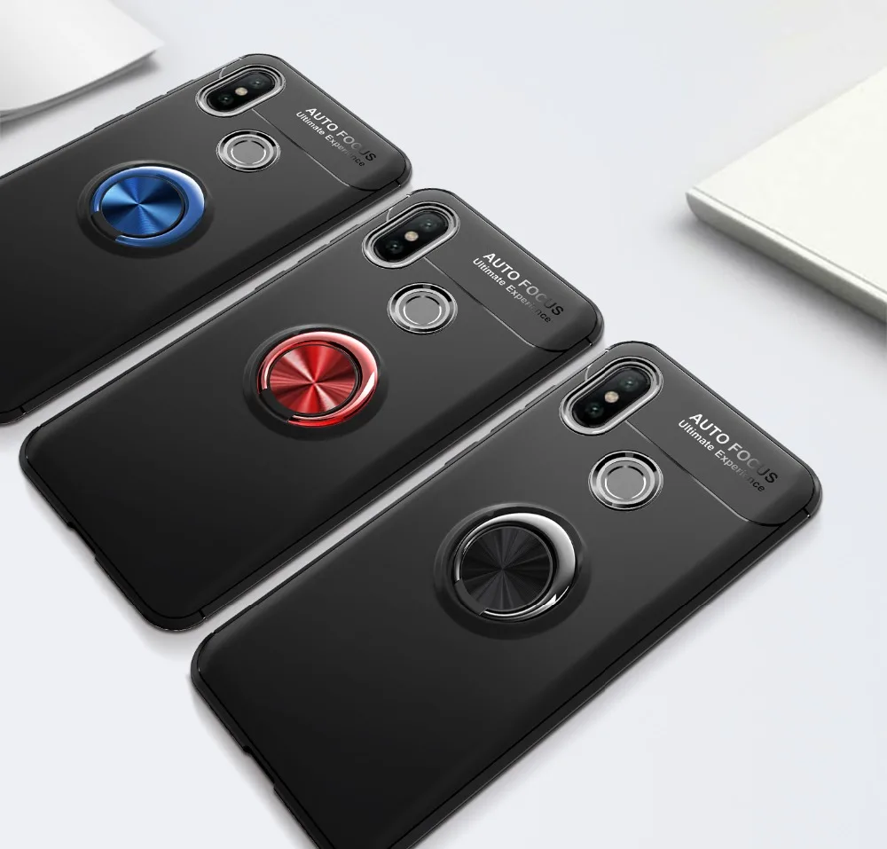 Чехол для Xiaomi Xiomi 9 Mi9 чехол автомобиля крышка с магнитным кольцом Mi 8 A2 Lite F1 Redmi S2 Note