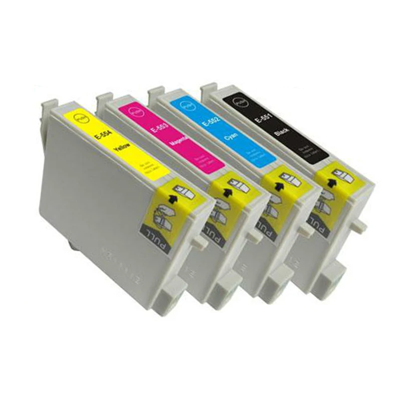 vilaxh T0551 T0552 T0553 T0554 Ink Cartridge For Epson Stylus RX420 RX425 RX520 R240 R245 Printer | Компьютеры и офис