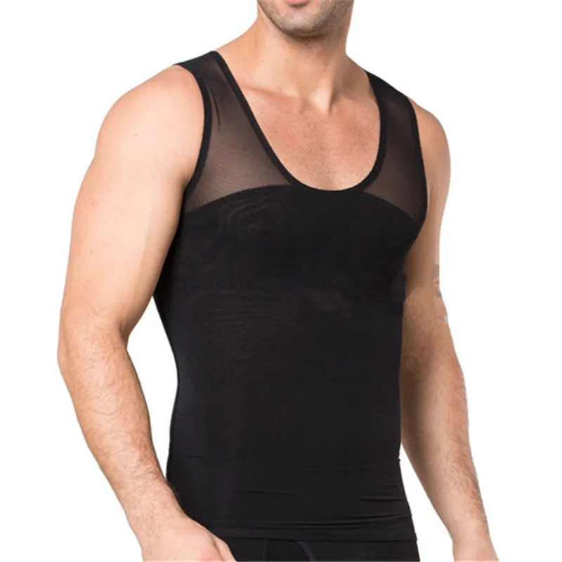 Корректор осанки формирователь мужской компрессионный бак Топ грудь