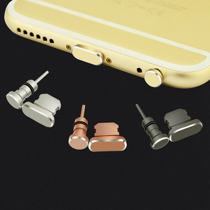 Пылезащитный Разъем для наушников, гарнитура, разъем для IPhone 6, 6 S, 7, 8 Plus, X, XS, металлический зарядный порт для Apple, 3,5 мм, интерфейс гарнитуры