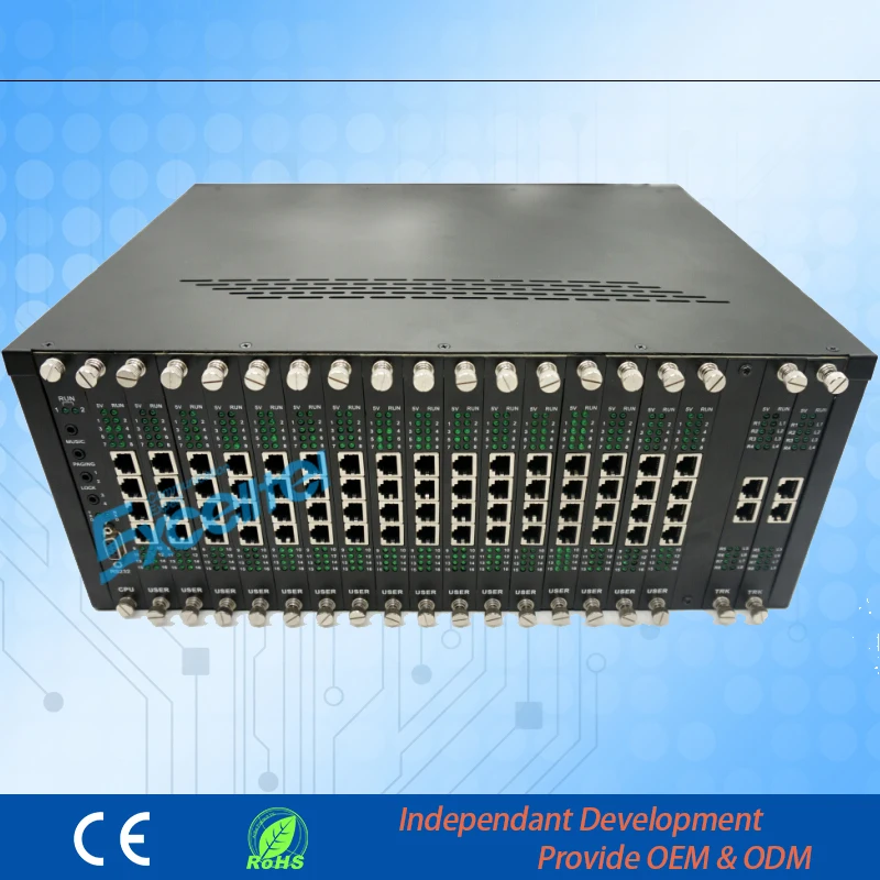 Групповой телефон PABX PBX для отеля 240 extensions (D256A 8240)|system| |