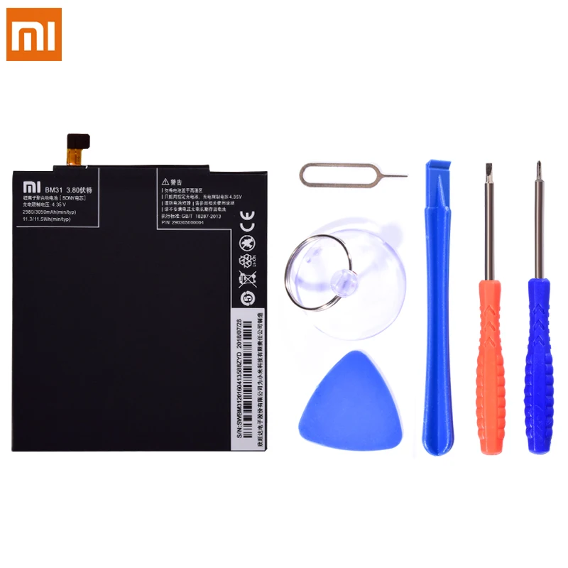 Оригинальный BM31 BM22 BM32 BM39 BM3C батарея для Xiaomi Mi3 Mi4 Mi5 Mi6 Mi7 Mi 7 6 5 4 3 Замена литий