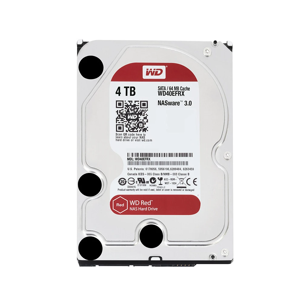 Western Digital RED Pro 4TB Disk Network Storage 3.5'' NAS Hard 5400 RPM 64M Cache SATA3 for Home and Small Business Owners |