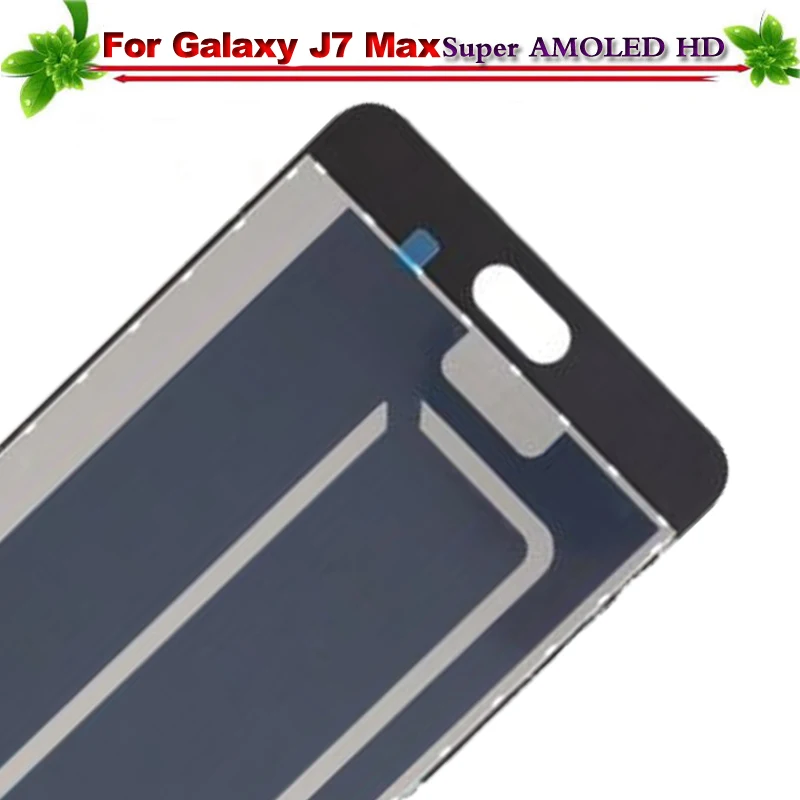 Для SAMSUNG Galaxy J7 Max 2017 ЖК дисплей Дисплей Сенсорный экран дигитайзер в сборе для G615 SM