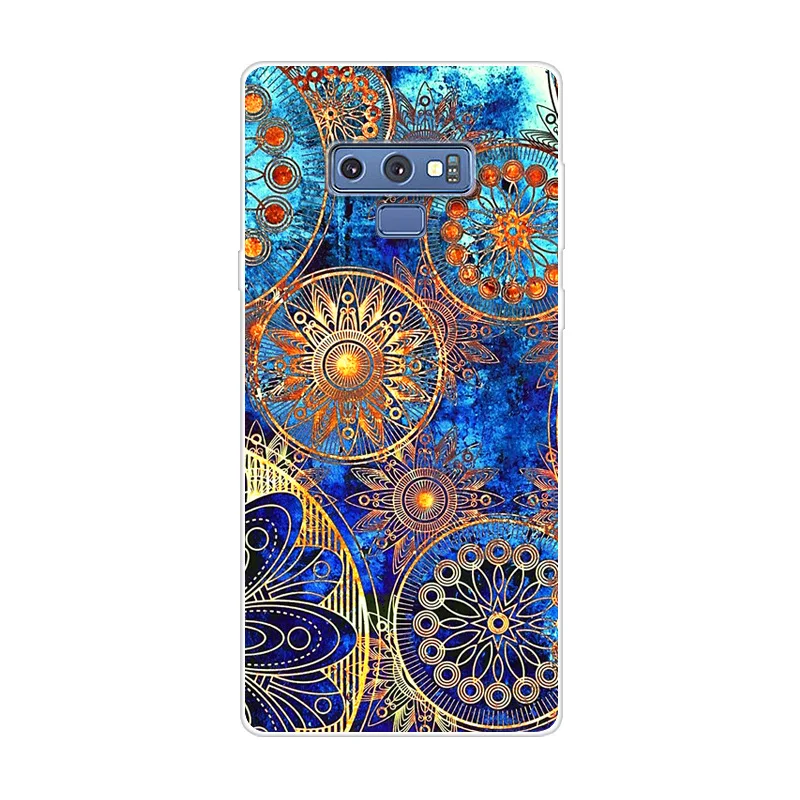For Samsung Galaxy Note9 Phone Case Soft TPU Silicone Cover Protective Printed Gaiaxy |