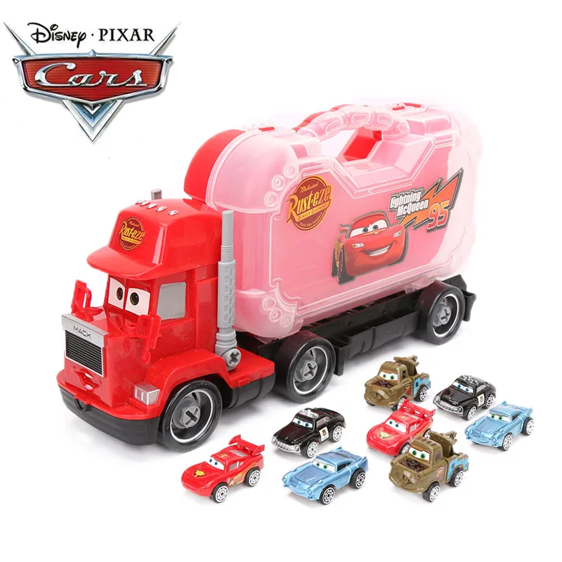 9 шт./компл. 5-37 см disney "Тачки 3 игрушки Маккуин 95 с 8 малолитражных автомобилей Джексон Storm McQueen на солнечных батареях 1:55 модель, полученная литьём под давлением
