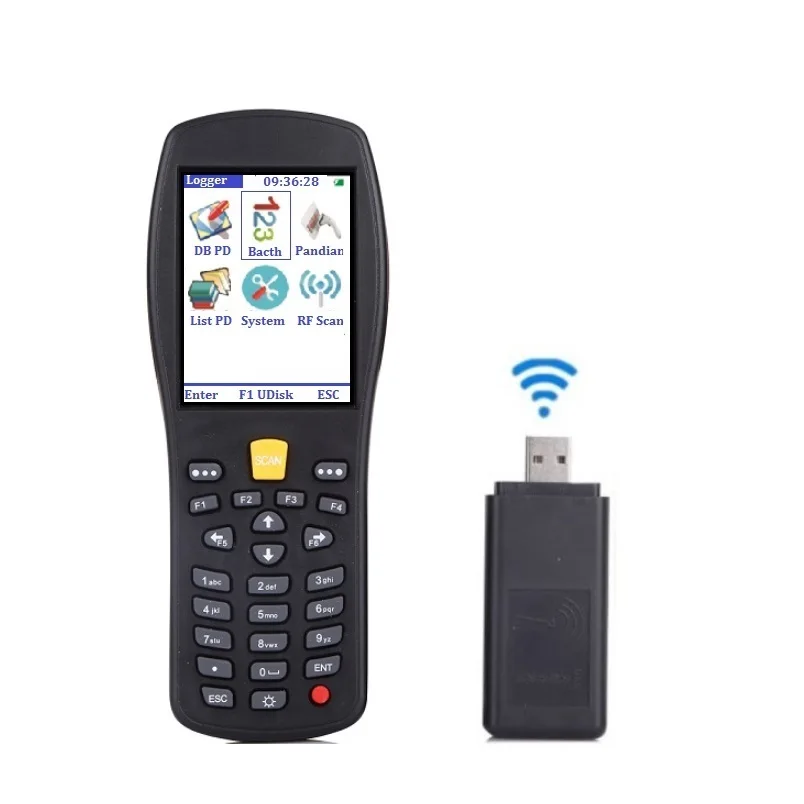 Techlogic X7 беспроводной лазерный сканер штрих кодов ручной считыватель PDA для