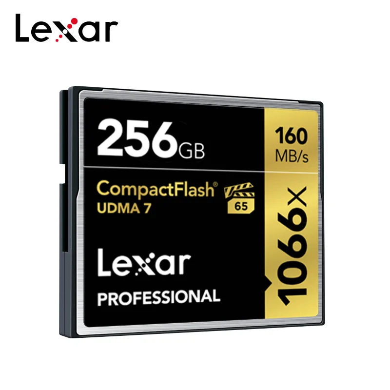 Оригинальная карта Lexar CF 160 МБ/с. брендовая 1066x32 Гб 64 128 ГБ 256 компактная флеш UDMA 7