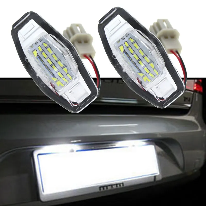 Светодиодная лампа 18SMD для номерного знака белый свет 2 шт. Honda Civic EM2/ES7 City Legend Accord