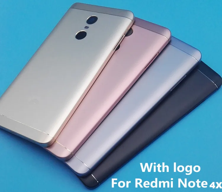 Запасные части для Xiaomi Redmi Note 4X задняя крышка аккумулятора боковые кнопки