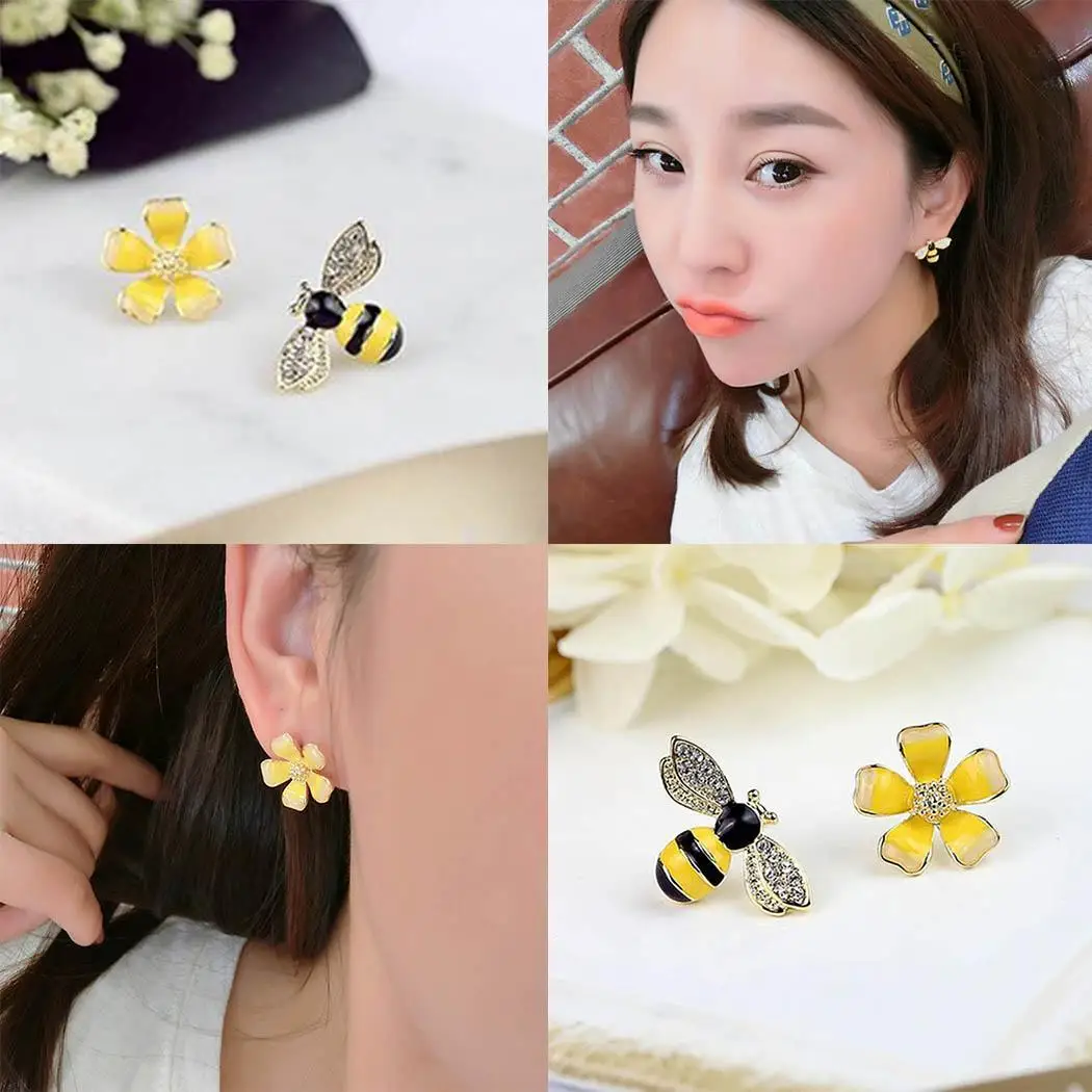Gift Shape Earrings New Diamond Women Party Multi Fashion Cartoon Artificial Pair Wedding Trendy of Charm Dating Casual Jewelry | Украшения