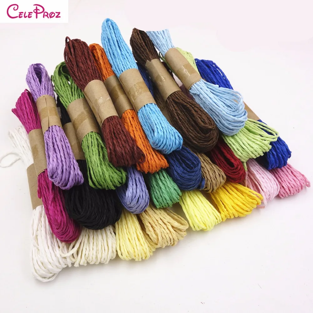 10 м/катушка витая джутовая веревка из рафии сделай сам Подарочная коробка