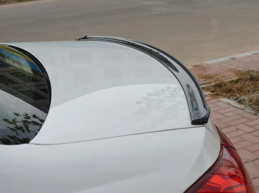 3D карбоновый спойлер для заднего крыла автомобиля багажника обшивки крыши