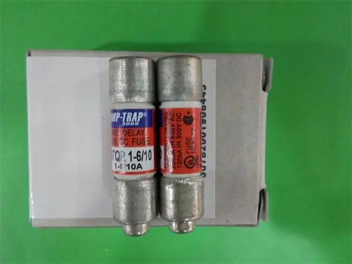 

Бесплатная доставка, 5 шт., керамический предохранитель ATQR 1 6/10 AMP TRAP 10X38 faray с задержкой А