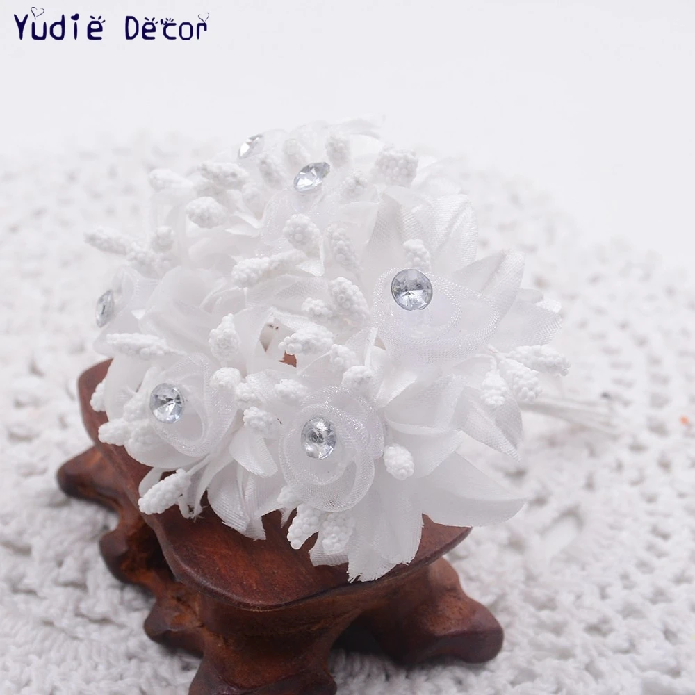 6 шт./лот, искусственные ароматные штампы, ромашки, бриллианты для самостоятельной сборки, свадьбы, автомобиля, свадьбы, комнаты, вечерние украшения на день рождения, ремесло