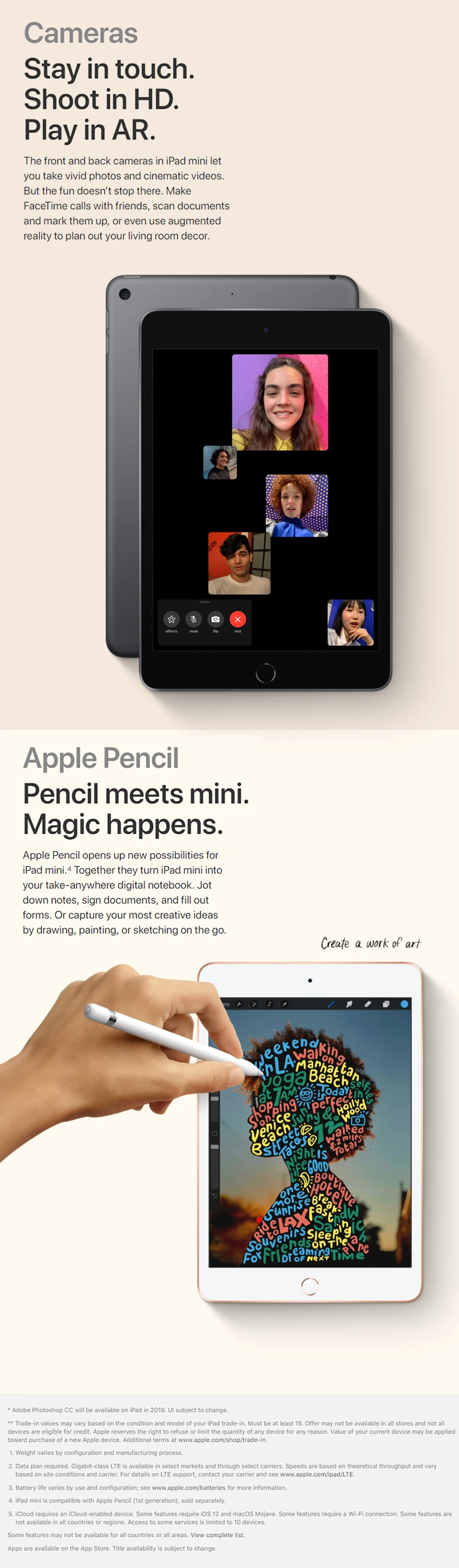 PanTong Apple iPad mini 7,9 дюймов светодиодный 64G планшет Поддержка Apple карандаш для рабочих и студентов Apple авторизованный онлайн продавец