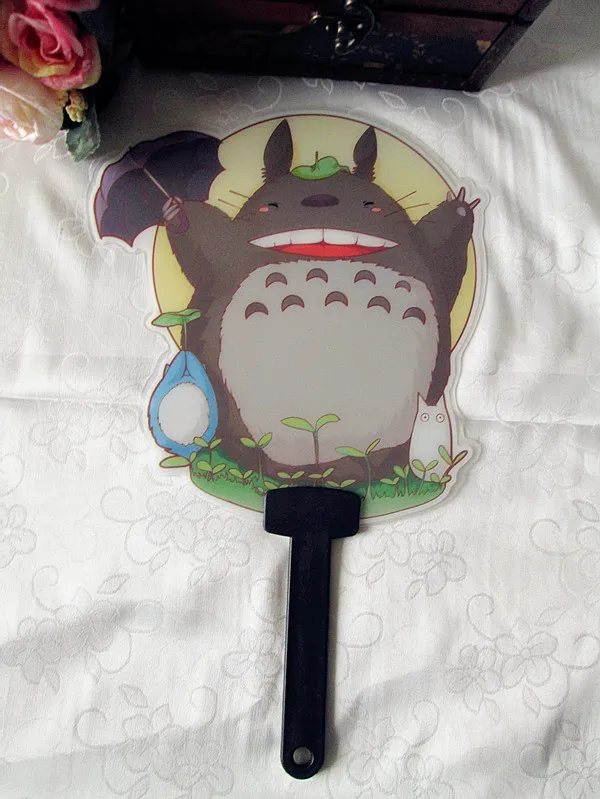 

New Japanese Anime Cartoon Totoro Cute Hand Fan Cool Fan No.2