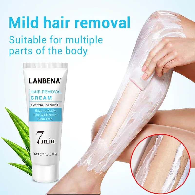 

2019 Hair Removal Cream Underarm Hand Leg Body Facial Quick Painless Effective Hair Remover
