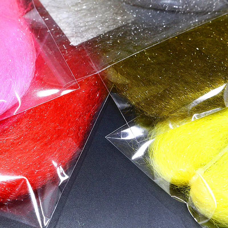 10 цветов на выбор волосы призрака завязывание мухи Тонкие полупрозрачные