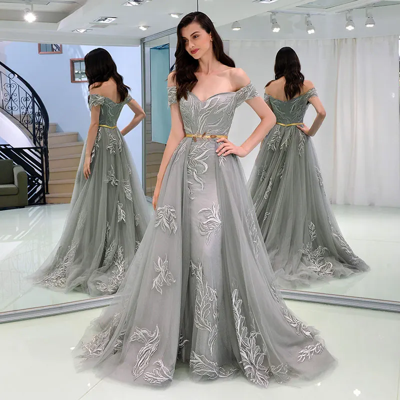 Tanpell appliques evening dress sweetheart floor length gown party prom custom formal robe de soiree 2019 | Свадьбы и торжества
