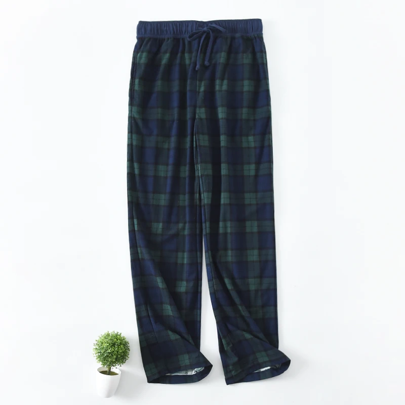 Мужские штаны для сна свободные дома бархатные тонкие брюки теплые на осень и