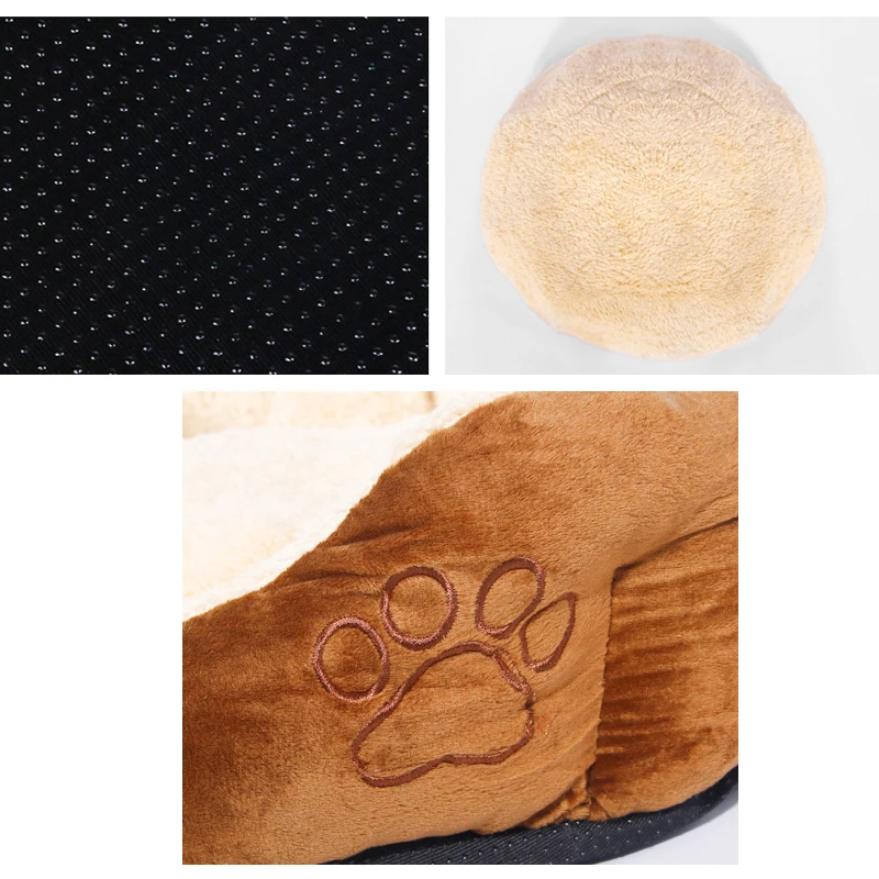 Мягкая кровать для щенков лабрадор ретривер спальный домик собаки диваны мягкий