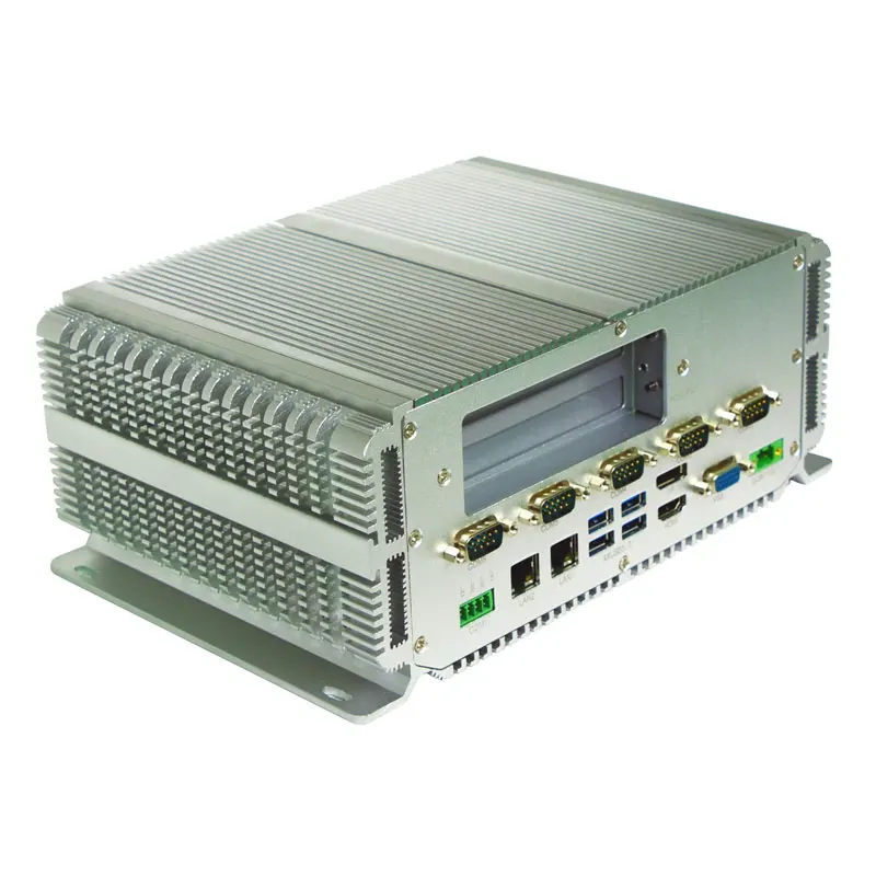 Embedded Mini PC Intel core i3 i5 i7 CPU 6*com 2*Lan RJ45 With windows 10 Industrial Computer 8GB RAM 128GB SSD 8*USB 2*PCI Slot |