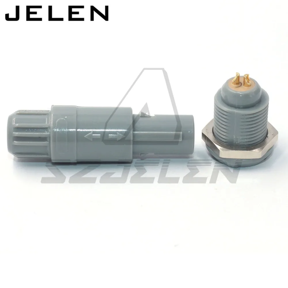 SZJELEN 1 P Пластик разъем PAG. M0.2.GL/PLG. M0.2GL 2pin вилки и розетки M14 Медицинский мужского
