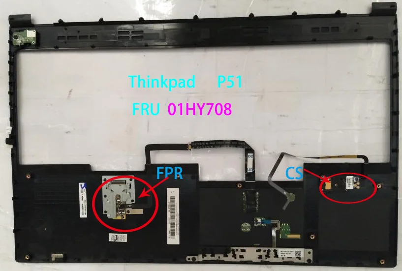 買取 レノボ Thinkpad P51 KB ベゼル/palm Rest FRU 01HY707 01HY708