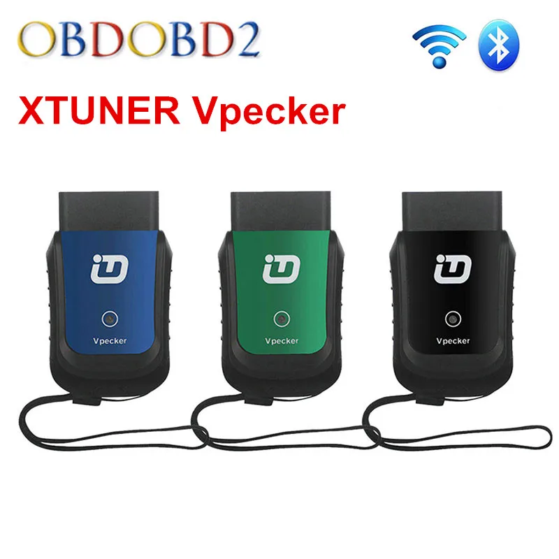 2017 оригинальные vpecker EasyDiag Wi-Fi Bluetooth Беспроводной v9.0 OBDII полные Системы Поддержка