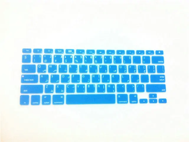 

For MacBook Air Pro 13 15 Retina 15 17 New Free Shipping 2015 US Arabic Silicone Keyboard Protector Cover Skin Protective film