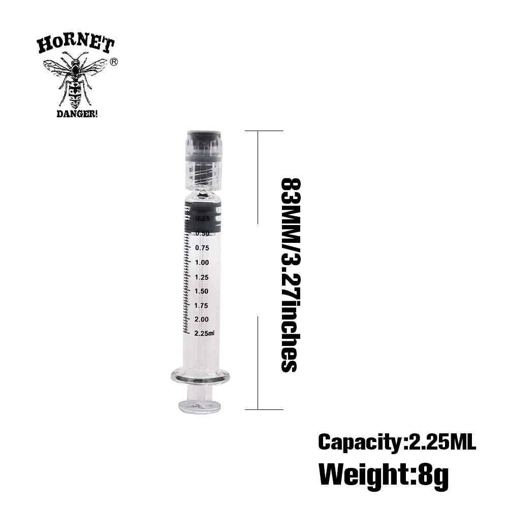 HORNET инжектор КБР масло шприц картриджа 1 мл 2 25 3 5 типы стеклянных шприцов для Vape