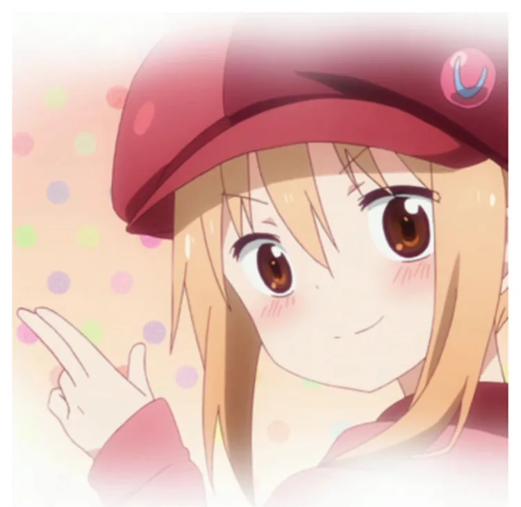 Горячая аниме Himouto! Umaru chan Косплэй костюм Doma Red Hat мультфильм Бейсбол Кепки унисекс