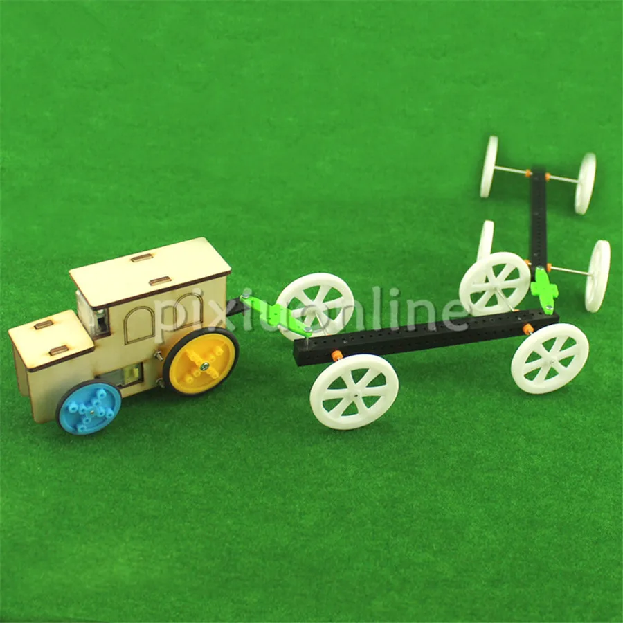 1suit J696 TT Gear Motor DIY Assembled Toy Car Electric Energy change Mechanical Energy Model Free Shipping Russia