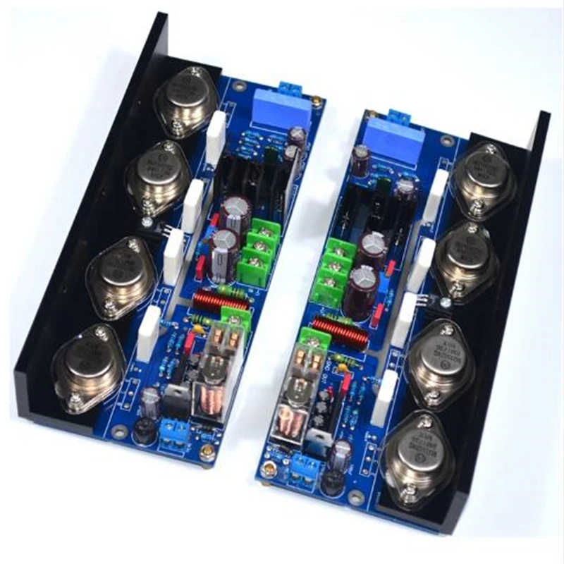 180W + UPC1342V ON MJ15024 MJ15025 Power tube fever level Class AB цена платы усилителя: стандарт США|Усилители