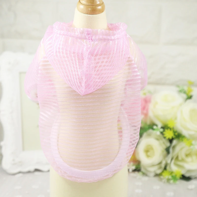 2018 летняя модная крутая одежда для плюшевых питомцев прозрачная цветная