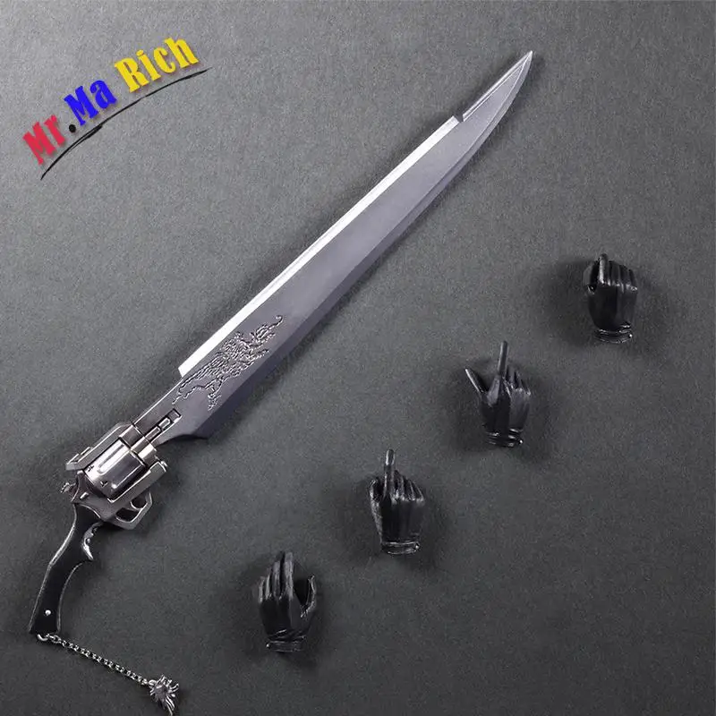 Gioca Arts Kai Final Fantasy VII Squall Variante фигурка Varable Leonhart Gunblade ПВХ Фигурки Brinquedos Giocattolo|action