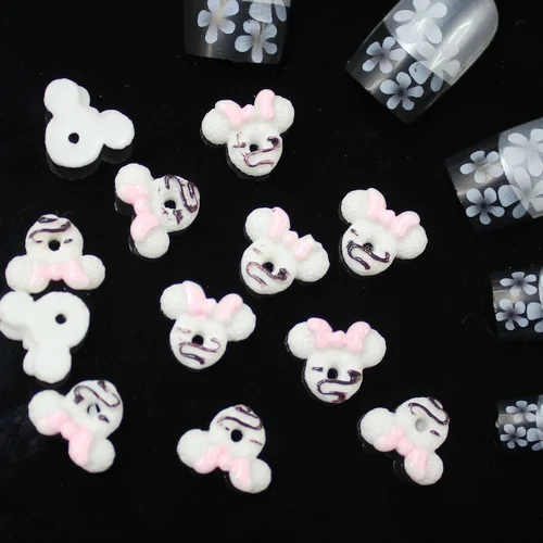 200 шт. Стикеры для ногтей с изображением Микки Мауса 12 Х9 мм|3d design nail sticker|3d stickersdesigner