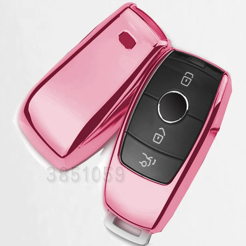 

Чехол для автомобильного ключа для Mercedes Benz New E Class E200 E260 E300 E320 ТПУ чехол для автомобильного пульта дистанционного управления защитный чехол ...