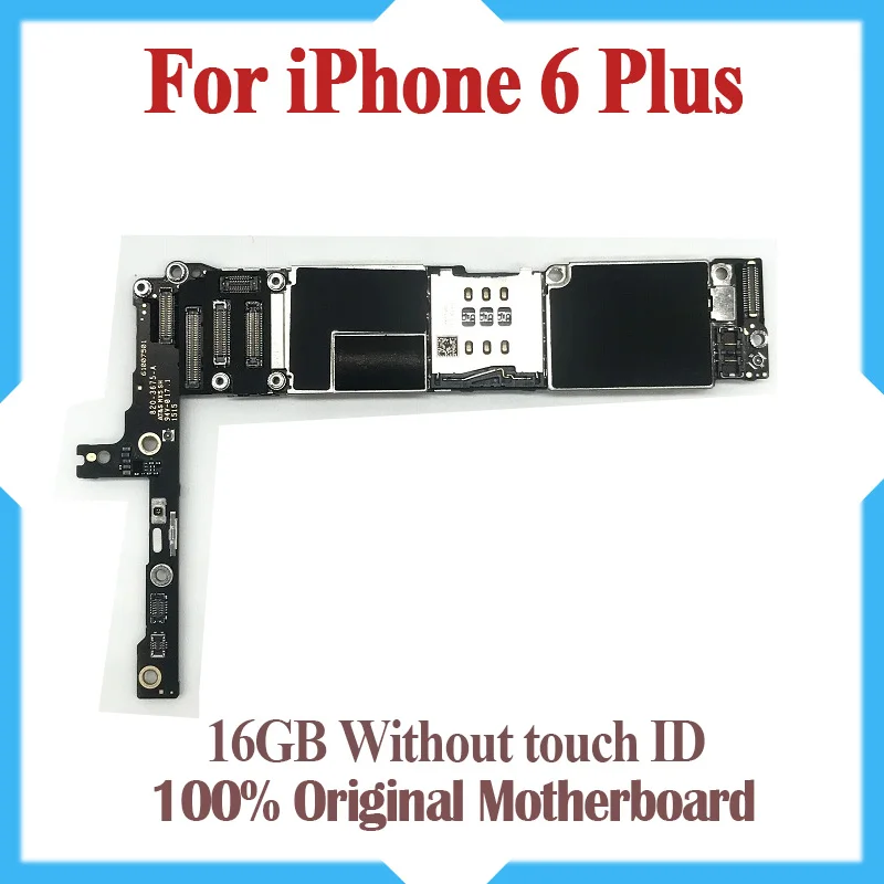 Материнская плата для iphone 6 plus 16 ГБ без Touch ID оригинальная разблокированная