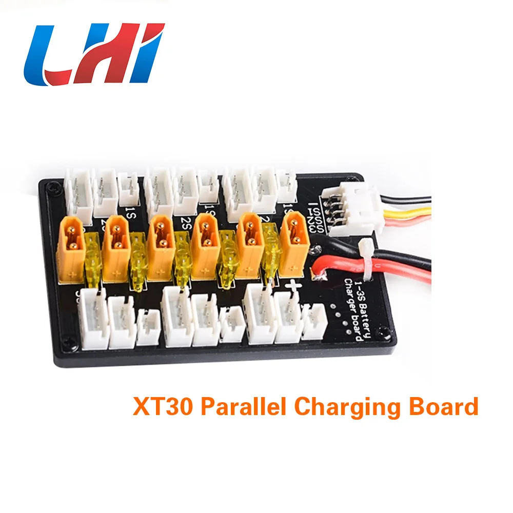 XT30 параллельная зарядная плата для 1S 2S 3S LiPo батареи совместимы с JST-PH 2 0 JST разъём