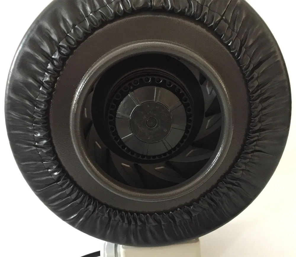 6 дюймов Встроенный центробежный вытяжной воздуховод вентилятор для вентиляции