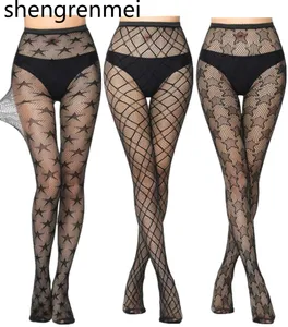 Shengrenmei 2019 Горячие медиа колготки 5 разных стилей сетчатые нейлоновые колготки Длинные Чулки Нижнее белье чулки Прямая поставка