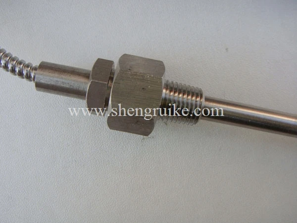 Капиллярный биметаллический термометр SS 304 0-120C чехол