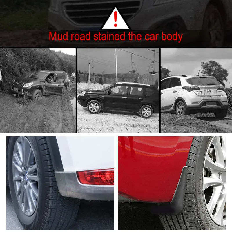 Vtear для Mazda 6 atenza 2017 2018 Брызговики щитки Стайлинг наружные украшения аксессуары |
