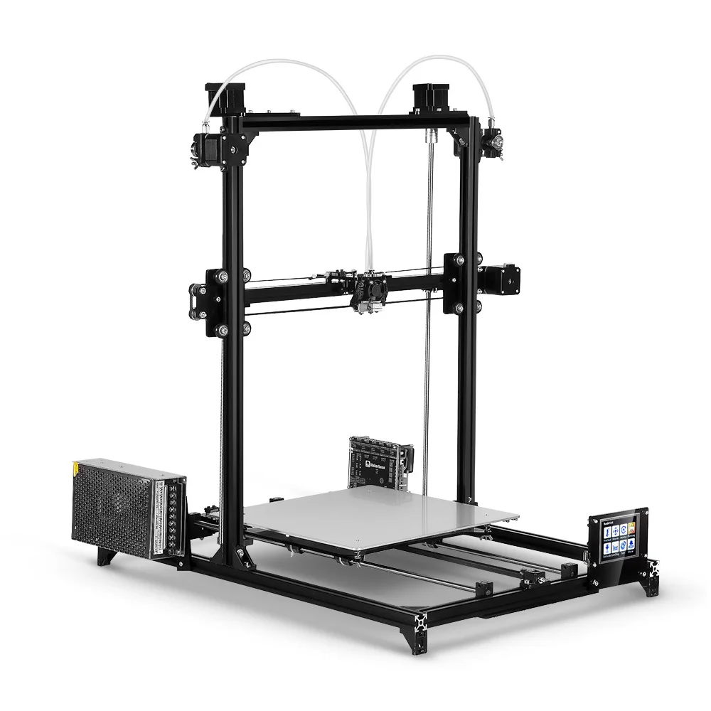 FLSUN i3 плюс Сенсорный экран двойной экструдер DIY 3d Принтер Комплект 30x30x42 см|3D