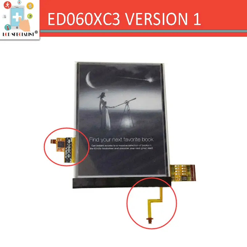 Srjtek ED060XC3 (LF) c1 00 E link ЖК дисплей внутренний экран для Amazon Kindle бумаги белый Digma s675 onyx