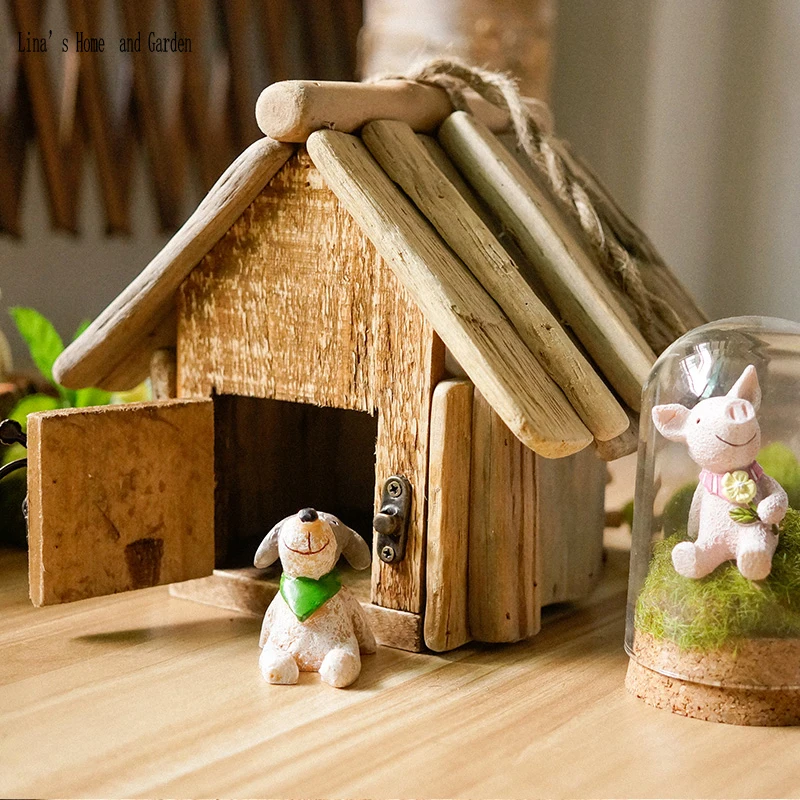 

handmade vintage farmhouse small decorative bird houses