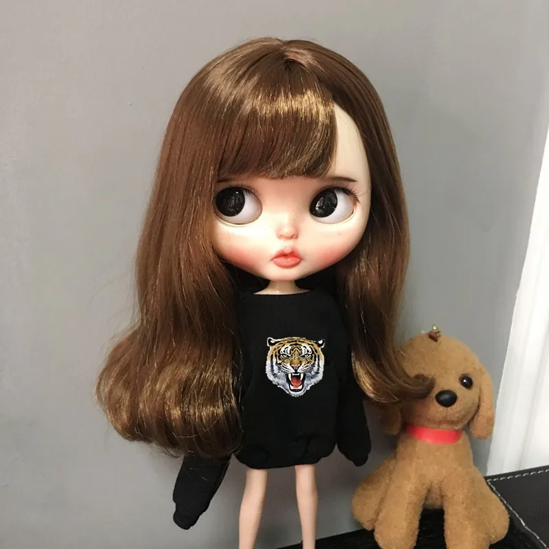 Новый 1/6 blyth кукольные одежда с мультяшными героями Модные Повседневные