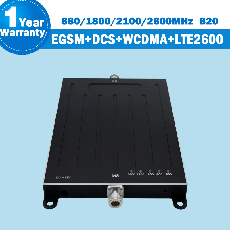 Lintratek Новый! EGSM 880 DCS 1800 3g ретранслятор WCDMA 4G LTE 2100 2600 группа 20 Multifold усилитель Европа